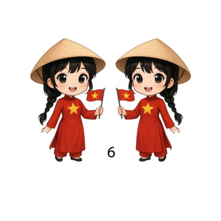 Bộ Tem UV NỔI 3D Dán Hình Yêu Nước Việt Nam Dành Cho Xe Máy, Ô tô, Set 2 Miếng Độc Đáo, chống nước bền mầu
