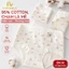 Quần Lót Nữ AMYBRA Cotton Viền Su Ôm Dáng, Quần Chip Nữ Họa Tiết Gấu Đáng Yêu L6408