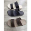 Dép nam 2 quai hậu LOUFU (chính hãng) sandal siêu nhẹ rửa nước êm chân màu nâu - đen, hàng hộp cao cấp bền