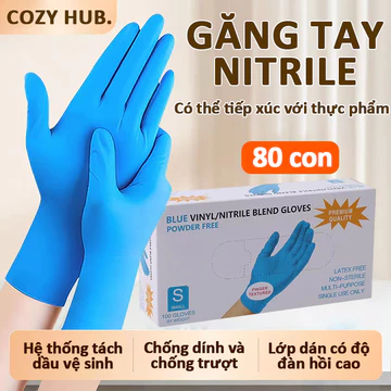 Găng tay y tế không bột, găng tay cao su y tế Dùng Trong Spa, Thẩm Mỹ Viện, Y Tế