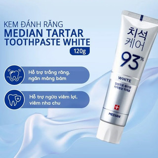 Kem đánh răng Median Dental IQ 93% White 120g