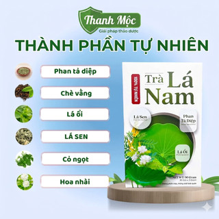Trà Lá Nam 6 Vị Green Tea Hộp 30 Túi Lọc Hỗ Trợ Giảm Cân, Mát Gan, Thanh Lọc Cơ Thể Chống Lão Hóa