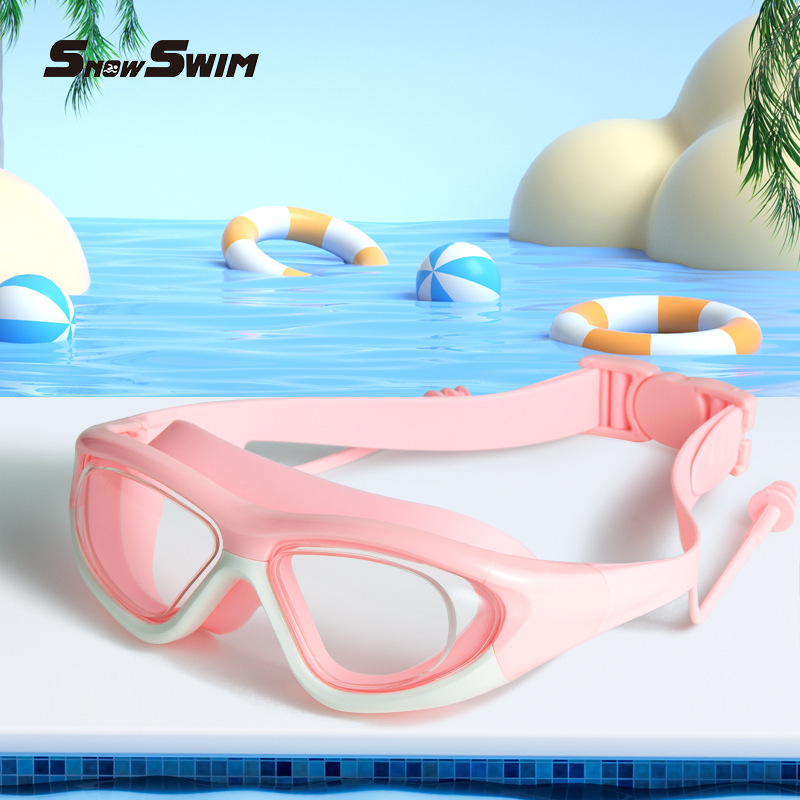 Kính bơi Snow Swim SG920 | Yongbo cho trẻ em từ 3-10 tuổi, khả năng chống nước và sương mờ tốt, giá rẻ nhưng có võ
