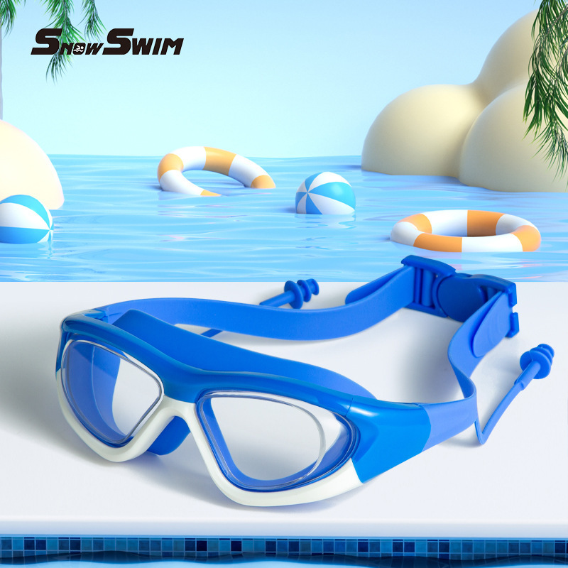 Kính bơi Snow Swim SG920 | Yongbo cho trẻ em từ 3-10 tuổi, khả năng chống nước và sương mờ tốt, giá rẻ nhưng có võ