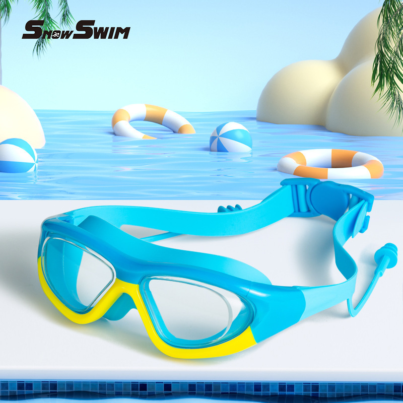 Kính bơi Snow Swim SG920 | Yongbo cho trẻ em từ 3-10 tuổi, khả năng chống nước và sương mờ tốt, giá rẻ nhưng có võ
