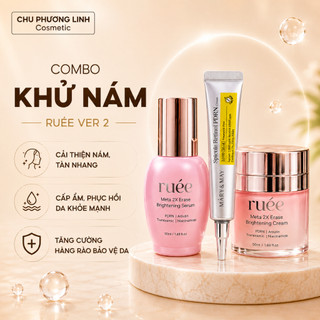 Combo Phục Hồi Kem Đêm + Serum Ruee Ver 2 + Retinol Mary&May CB0366 - Dưỡng Trắng, Phục Hồi, Làm Đều Màu Da