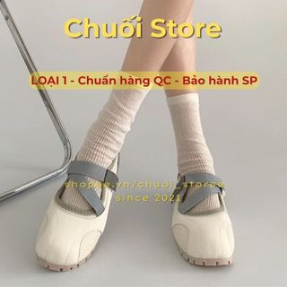 Giày thời trang nữ da PU tổng hợp dệt vải đế cao su dễ thương đáng yêu trẻ trung năng động