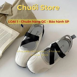 Giày thời trang nữ da PU tổng hợp dệt vải đế cao su dễ thương đáng yêu trẻ trung năng động