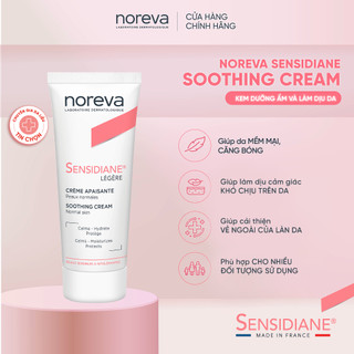 Combo Noreva Sensidiane – Gel Rửa Mặt Dịu Nhẹ 200ml & Kem Dưỡng Làm Dịu Da Nhạy Cảm 40ml