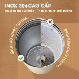 [QUÀ TẶNG] Bình giữ nhiệt Topgia cao cấp 500ml