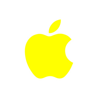 Logo trái táo iphone-chất liệu UV Nổi 3D, tem chống nước bền mầu, size 65x78mm