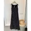 Váy maxi chấm bi sát nách dáng dài đầm voan lụa vintage nhẹ nhàng phong cách Pháp đi biển dạo phố HCOM27524