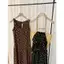 Váy maxi chấm bi sát nách dáng dài đầm voan lụa vintage nhẹ nhàng phong cách Pháp đi biển dạo phố HCOM27524