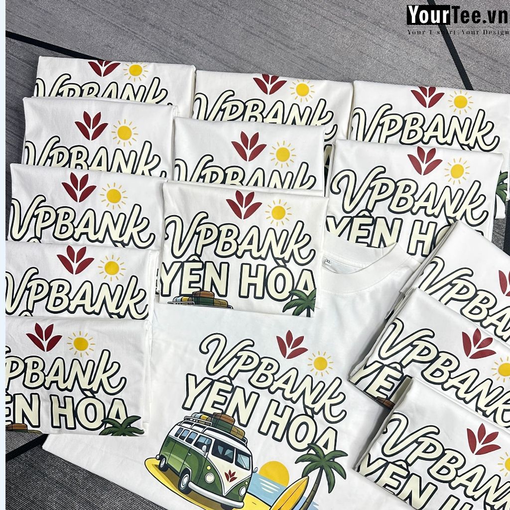 ÁO THUN UNISEX IN THEO YÊU CẦU, Áo Đồng Phục Công Ty, Nhà Hàng, Áo Nhóm, Chất Liệu Thun OVERSIZE Cotton 100% 250gsm-UN01