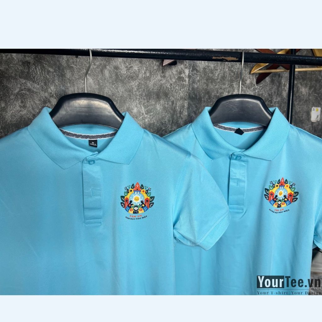 ÁO POLO IN THEO YÊU CẦU, Áo Đồng Phục Nhóm, Công Ty, Nhà Hàng Chất Liệu Cotton Poly Thái Mềm Mịn Mát