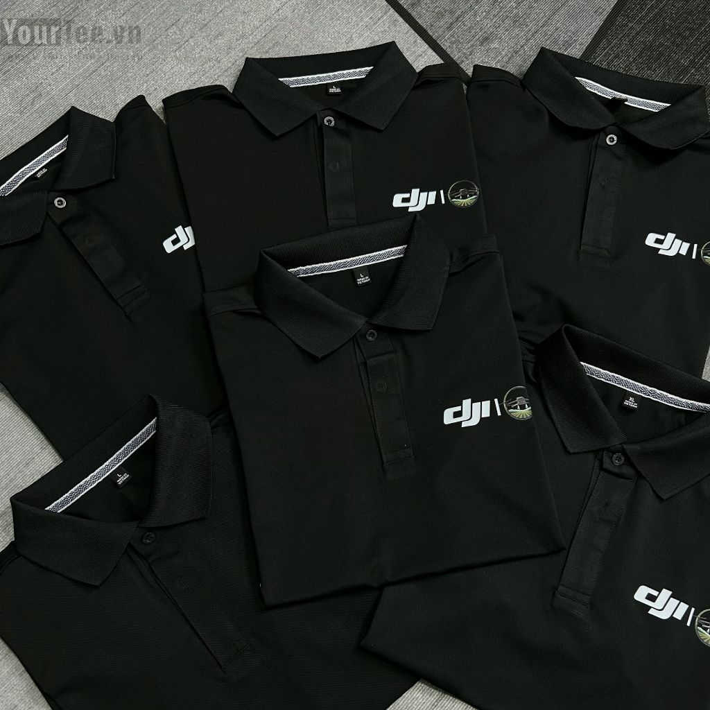 ÁO POLO IN THEO YÊU CẦU, Áo Đồng Phục Nhóm, Công Ty, Nhà Hàng Chất Liệu Cotton Poly Thái Mềm Mịn Mát