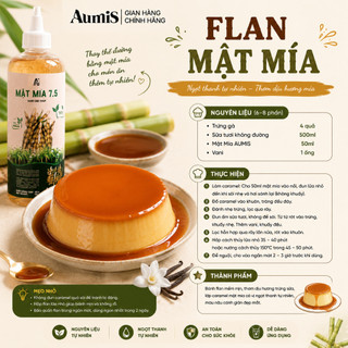 Combo 2 Chai Mật Mía Aumis 500ml – Lên Màu Đẹp, Ngọt Hậu, Nguyên Liệu Nấu Ăn, Làm Bánh Chuẩn Bếp