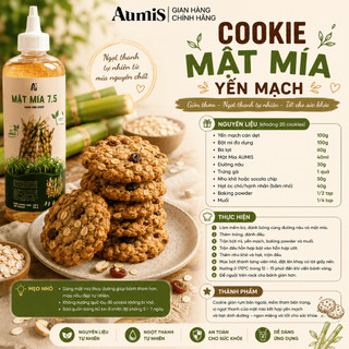 Combo 2 Chai Mật Mía Aumis 500ml – Lên Màu Đẹp, Ngọt Hậu, Nguyên Liệu Nấu Ăn, Làm Bánh Chuẩn Bếp