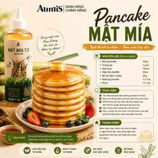 Combo 2 Chai Mật Mía Aumis 500ml – Lên Màu Đẹp, Ngọt Hậu, Nguyên Liệu Nấu Ăn, Làm Bánh Chuẩn Bếp