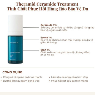 [CÔNG TY] THERAMID CERAMIDE TREATMENT Serum phục hồi hàng rào bảo vệ da cấp ẩm, da giảm nhạy cảm Lachimi 30ML