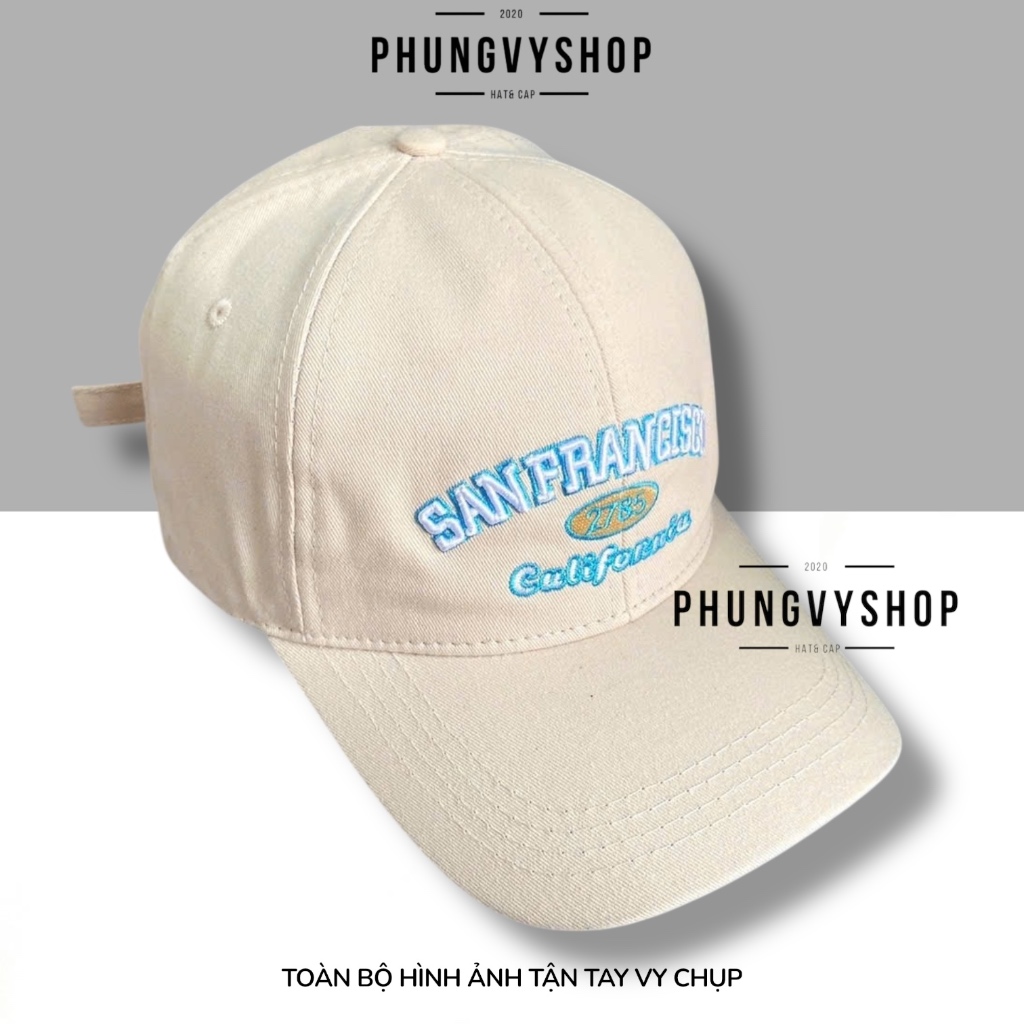 Mũ nón lưỡi trai unisex nam nữ PHUNGVYSHOP- / Kết Lớn SAN /