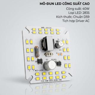MUA ComBo 3 Mạch Siêu Tiết Kiệm Giá ưu đãi Chip Đèn Led VUÔNG 20w 30w 40w 50w 60w