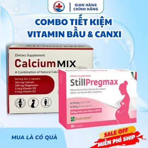 Combo Bổ Bầu Toàn Diện – Dinh Dưỡng Vàng Cho Mẹ Khỏe, Bé Phát Triển Toàn Diện,Combo 1 và 2 tháng