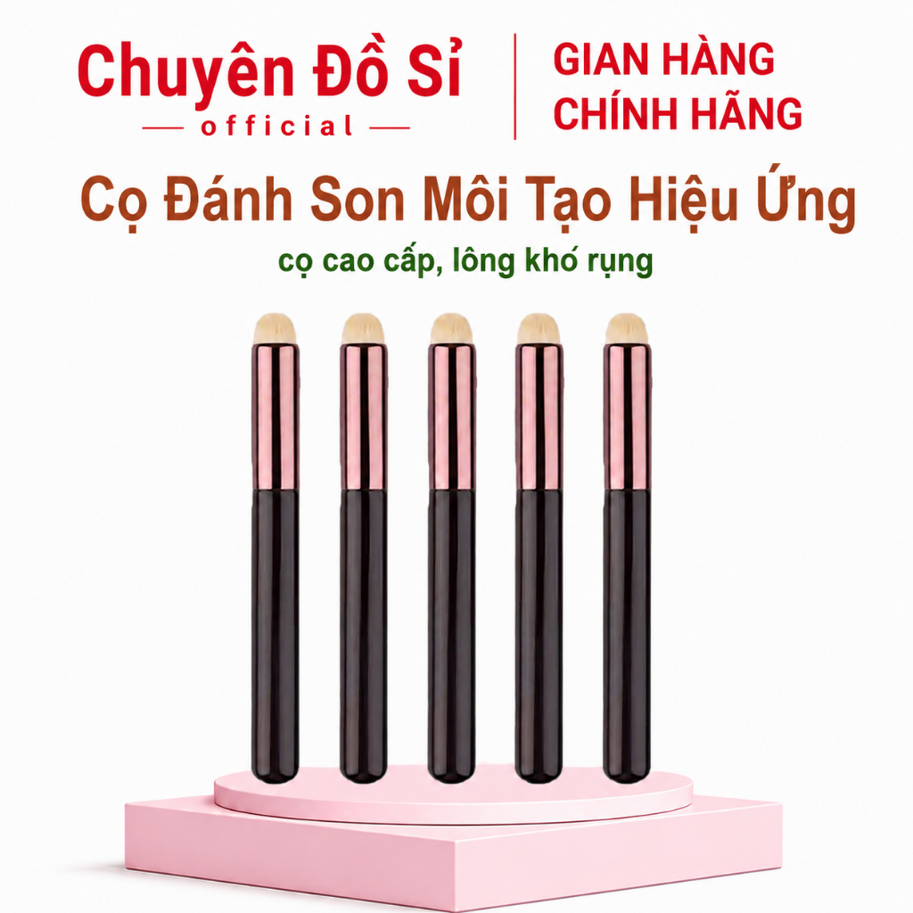 [ Mua 5 tặng 1] Cọ trang điểm, cọ môi tán son trang điểm makeup nội địa trung