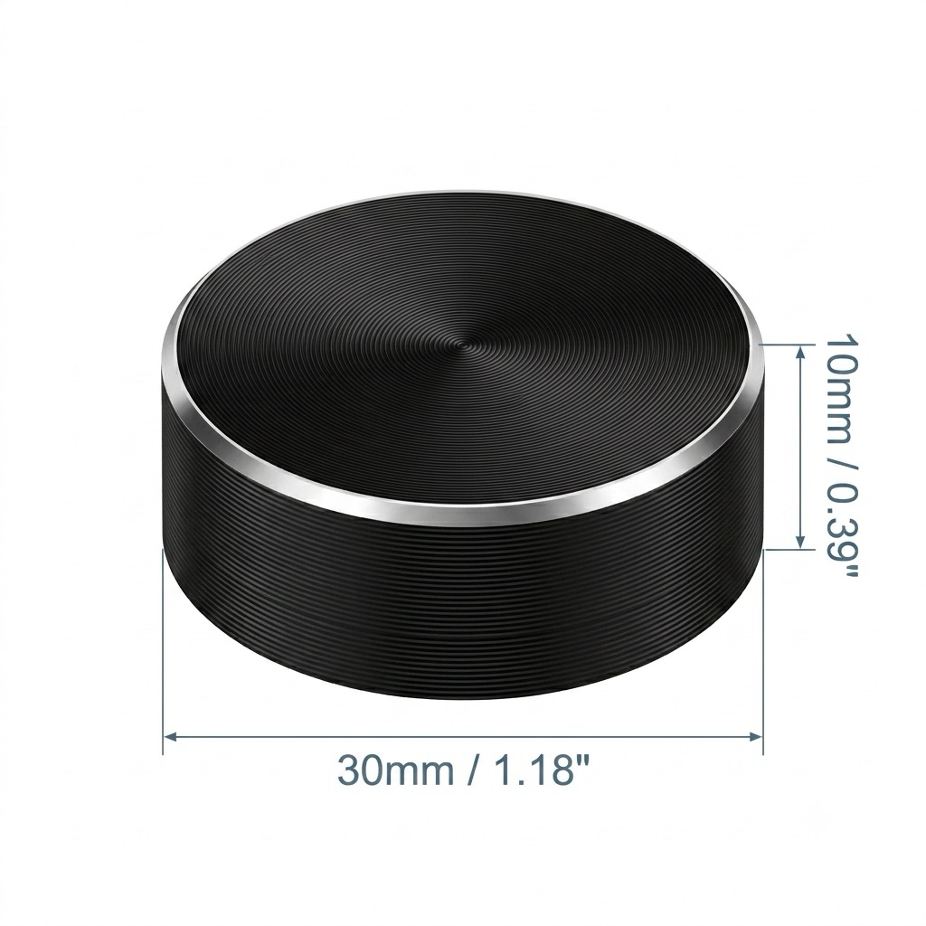 NÚM VẶN (KNOB) NHÔM CNC - TĂNG VẺ SANG TRỌNG CHO THIẾT BỊ ÂM THANH | KT30*10mm / 6mm