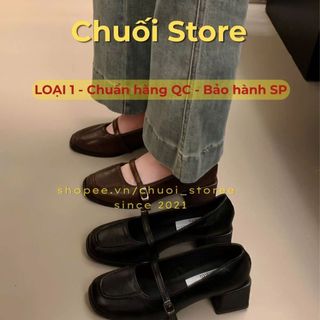 Giày lolita nữ da PU tổng hợp dệt vải đế cao su nhẹ nhàng tinh tế thanh lịch nữ tính