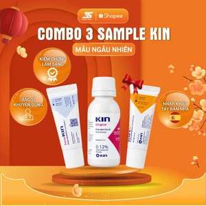 3 SAMPLE KIN - Kem đánh răng và Nước súc miệng - Mẫu ngẫu nhiên