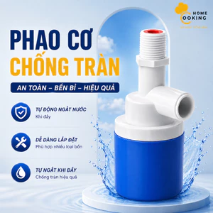 Phao Cơ Chống Tràn Phi 21 Tự Động Ngắt Nước Khi Đầy, Van Phao Cấp Nước Bồn Bể, Chống Tràn Hiệu Quả