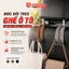 Móc Đôi Treo Đồ Sau Ghế Ô Tô - Móc Da Lộn Cao Cấp, Móc Treo Xe Ô Tô Phụ Kiện Nội Thất PONIKA.STORE