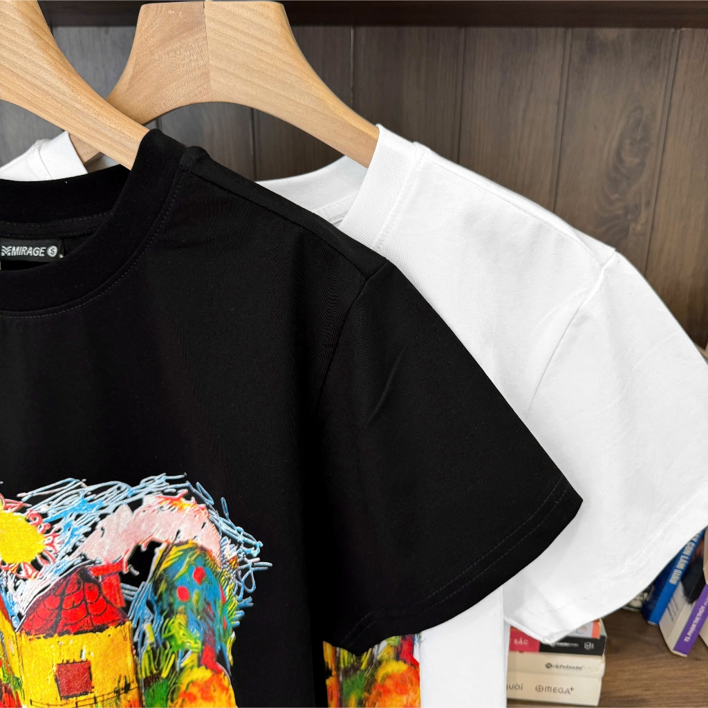 Áo Thun Mirage Ngôi Nhà Local Brand Chất 100% Cotton Mềm Mịn Thoáng Mát.