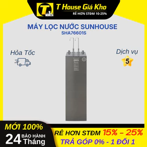 Máy Lọc Nước Nóng Nguội Lạnh SUNHOUSE UltraX SHA76601S 11 Lõi Bền BH 24 Tháng