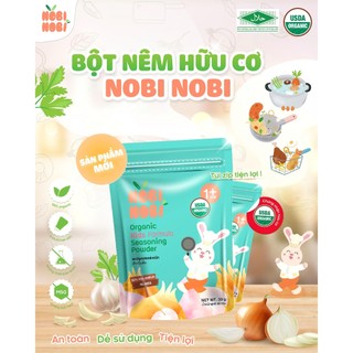 Bột Nêm Hữu Cơ Cho Bé Nobi Nobi 30g – Gia Vị Ăn Dặm Tự Nhiên - Natural Market