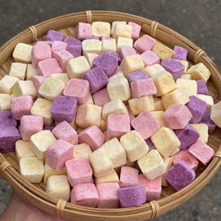 200GR Sữa Chua Sấy Thăng Hoa 4 Vị Hoa Quả Siêu Ngon