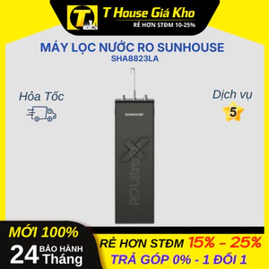 Máy Lọc Nước SUNHOUSE RO - ION KIỀM HYDROGEN UltraX SHA8823LA 11 Lõi BH 24Tháng