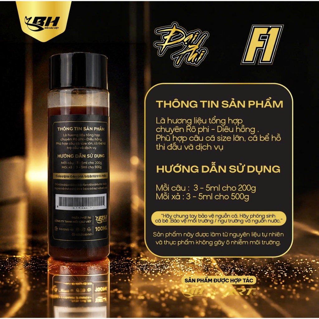 HƯƠNG LIỆU ĐẠI F1 100ml - BH