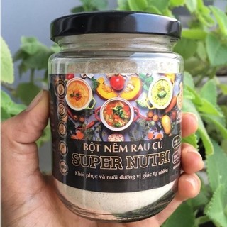 Bột Nêm Rau Củ Dưỡng Sinh Jan's Super Nutri 250g – Gia Vị Nêm Chay Tự Nhiên, Thanh Đạm - Natural Market