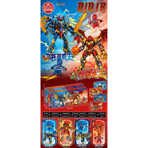 bộ đồ chơi lắp ráp biến hình robot ninjago