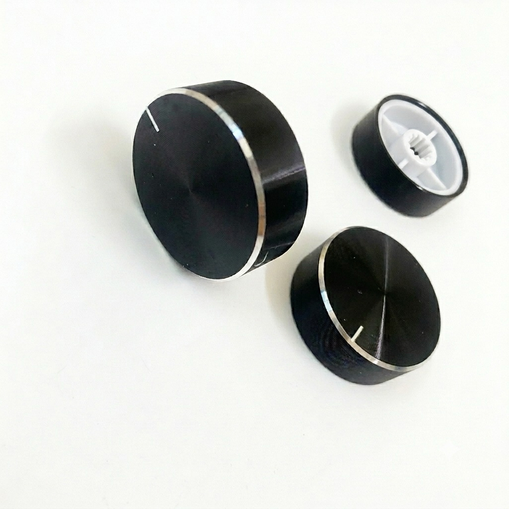 NÚM VẶN (KNOB) NHÔM CNC - TĂNG VẺ SANG TRỌNG CHO THIẾT BỊ ÂM THANH | KT30*10mm / 6mm