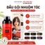EASYSEVEN Dầu Gội Nhuộm Tóc Thảo Dược 400ml | Phủ Bạc Tóc | Nhuộm Nhanh 20 Phút | Màu Tự Nhiên | Không Khô Tóc