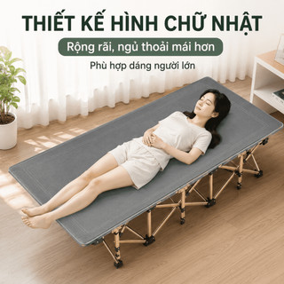 Giường gấp hàng nhập khẩu Thoải Mái Êm Ái Tháo Lắp Tiện Lợi Khổ Lớn Dùng Ở Văn Phòng Nhà Ở Bệnh Viên Giường ngủ vă