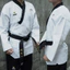 Quần Taekwondo Quyền (QK1), Quần lẻ Taekwondo vải Sọc thêu logo KWON cao cấp nhiều màu - VINMA