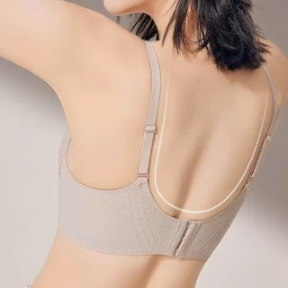 Áo lót nữ su gân lạnh định hình nâng ngực đệm 2cm không gọng bản to che khuyết điểm MELYN-FW A3278