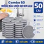 Combo 50 Miếng Bọt Biển Rửa Chén Bát 3 Lớp – Giẻ Rửa Bát Đĩa Đũa, Cọ Xoong Nồi Đa Năng Tạo Bọt Nhà Bếp.
