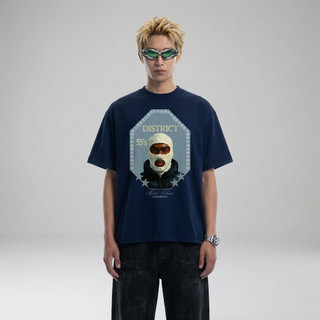 Áo thun boxy HARMONY áo phông form rộng nam nữ thời trang streetwear chất cotton D04