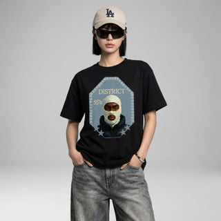 Áo thun boxy HARMONY áo phông form rộng nam nữ thời trang streetwear chất cotton D04