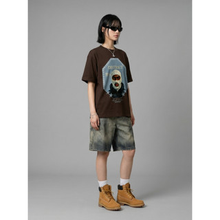 Áo thun boxy HARMONY áo phông form rộng nam nữ thời trang streetwear chất cotton D04